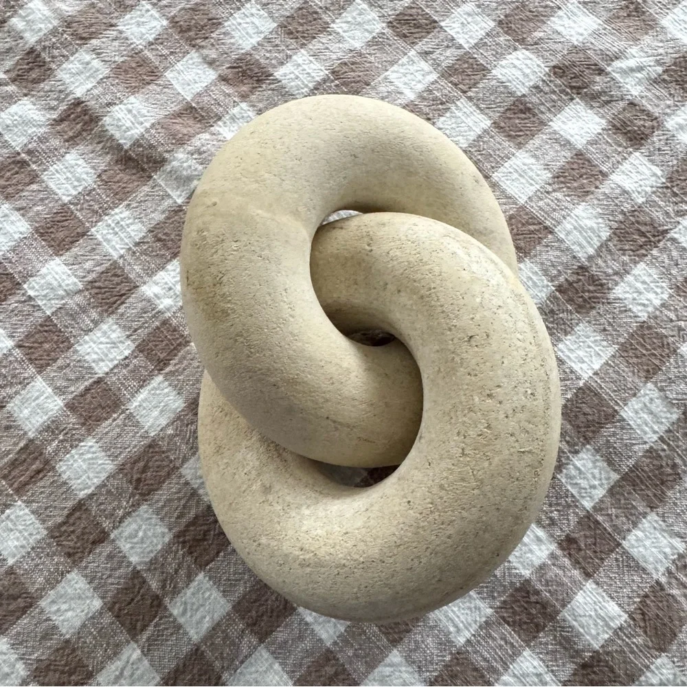 Studio McGee Target Threshold Limestone Knot Decor